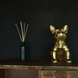 Lizzely Garden & Living Gouden ornament Franse Bulldog goud decoratief beeld Lizzely Garden & Living Gouden ornament Franse Bulldog goud decoratief beeld