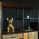 Lizzely Garden & Living Gouden ornament Franse Bulldog goud decoratief beeld Lizzely Garden & Living Gouden ornament Franse Bulldog goud decoratief beeld