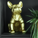 Lizzely Garden & Living Gouden ornament Franse Bulldog goud decoratief beeld Lizzely Garden & Living Gouden ornament Franse Bulldog goud decoratief beeld