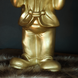 Lizzely Garden & Living Gouden ornament Kabouter peace goud decoratief beeld Lizzely Garden & Living Gouden ornament Kabouter peace goud decoratief beeld