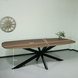 Lizzely Garden & Living Eettafel Deens ovaal 240x110cm bruin Hero ovale eettafel Lizzely Garden & Living Eettafel Deens ovaal 240x110cm bruin Hero ovale eettafel