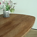 Lizzely Garden & Living Eettafel Deens ovaal 240x110cm bruin Hero ovale eettafel Lizzely Garden & Living Eettafel Deens ovaal 240x110cm bruin Hero ovale eettafel