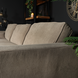 Lizzely Garden & Living Hoekbank design Darsiono 280cm bank taupe ribstof loungebank zowel links als rechts bankstel Lizzely Garden & Living Hoekbank design Darsiono 280cm bank taupe ribstof loungebank zowel links als rechts bankstel
