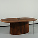 Lizzely Garden & Living Eettafel ovaal mangohout Stephan 200x110cm bruin design tafel duurzaam mango eetkamertafel Lizzely Garden & Living Eettafel ovaal mangohout Stephan 200x110cm bruin design tafel duurzaam mango eetkamertafel