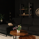 Lizzely Garden & Living Hoekbank design Darsiono 280cm bank antraciet ribstof loungebank zowel links als rechts bankstel Lizzely Garden & Living Hoekbank design Darsiono 280cm bank antraciet ribstof loungebank zowel links als rechts bankstel