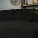 Lizzely Garden & Living Hoekbank design Darsiono 280cm bank antraciet ribstof loungebank zowel links als rechts bankstel Lizzely Garden & Living Hoekbank design Darsiono 280cm bank antraciet ribstof loungebank zowel links als rechts bankstel