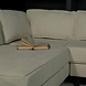 Lizzely Garden & Living Hoekbank design Puckerto 290cm bank beige ribstof hoek loungebank links bankstel Lizzely Garden & Living Hoekbank design Puckerto 290cm bank beige ribstof hoek loungebank links bankstel