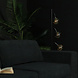 Lizzely Garden & Living Hoekbank design Puckerto 290cm bank antraciet ribstof hoek loungebank links bankstel Lizzely Garden & Living Hoekbank design Puckerto 290cm bank antraciet ribstof hoek loungebank links bankstel
