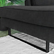 Lizzely Garden & Living Hoekbank design Puckerto 290cm bank antraciet ribstof hoek loungebank links bankstel Lizzely Garden & Living Hoekbank design Puckerto 290cm bank antraciet ribstof hoek loungebank links bankstel