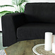 Lizzely Garden & Living Hoekbank design Puckerto 290cm bank antraciet ribstof hoek loungebank links bankstel Lizzely Garden & Living Hoekbank design Puckerto 290cm bank antraciet ribstof hoek loungebank links bankstel