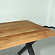 Lizzely Garden & Living Eettafel rechthoekig mangohout Xavier lichtbruin 160cm duurzaam tafel met X-poot mango eetkamertafel hout Lizzely Garden & Living Eettafel rechthoekig mangohout Xavier lichtbruin 160cm duurzaam tafel met X-poot mango eetkamertafel hout