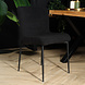 Lizzely Garden & Living Eetkamerstoel Maxime zwart teddy eetstoel Lizzely Garden & Living Eetkamerstoel Maxime zwart teddy eetstoel