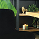 Lizzely Garden & Living Eetkamerstoel Maxime zwart teddy eetstoel Lizzely Garden & Living Eetkamerstoel Maxime zwart teddy eetstoel