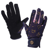 Handschoen solar mesh Rosa navy