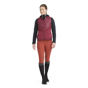 Rider Vest Women DARKRED