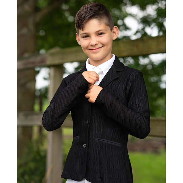 QHP Wedstrijdjas Mesh Junior Black