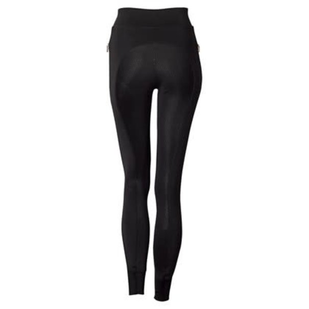 Harry's Horse Rijbroek Equitights Paros full grip BLACK