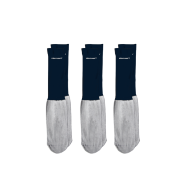 Kentucky Socks basic set of 3 BLACK