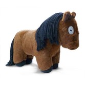 Crafty Ponies paarden knuffel BROWN/BLACK