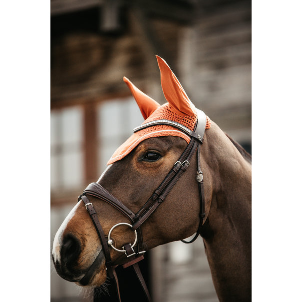 Kentucky Fly Veil Wellington velvet Orange