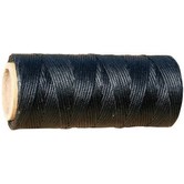 Vlechtgaren Gewaxt Black 80 Meter
