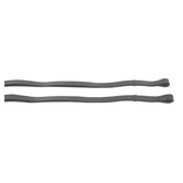 Bijzetteugels ronde ringen BLACK