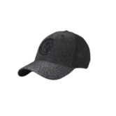 Baseball cap glitter BLACK