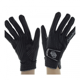 Gloves V-Skin Swarovski Black