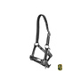 Halster leder verstelbaar Black