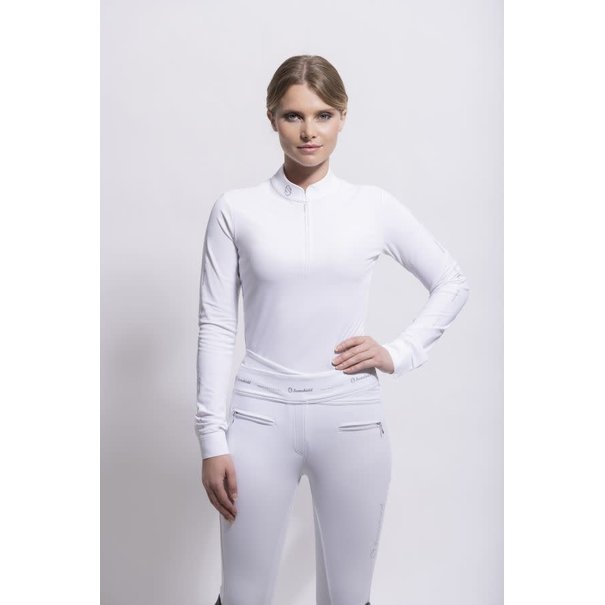 Samshield Showshirt Aloise long sleeves WHITE