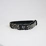 Dog Collar Leopard GREY