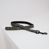 Dog Lead Leopard GREY