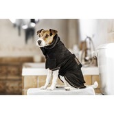 Dog coat towel BLACK