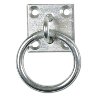 Stal aanbind/vastzet ring