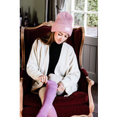 Beanie glitter ROSE
