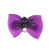 Manenstrikjes Halloween Spider Purple