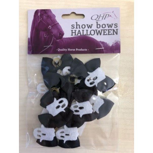 QHP Show bows halloween Ghost