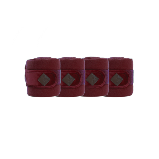 Kentucky Polar fleece bandage velvet Bordeaux FULL