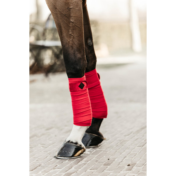 Kentucky Polar fleece bandage velvet Red