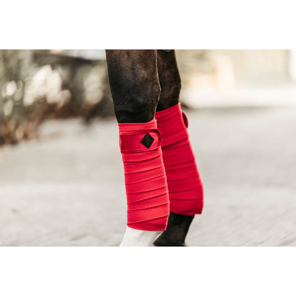 Kentucky Polar fleece bandage velvet Red