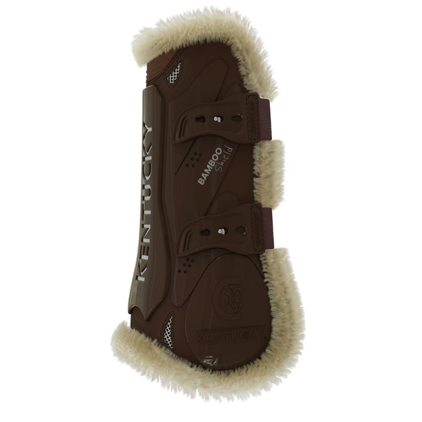 Kentucky Tendon Boots Vegan Sheepskin Bamboo Elastic