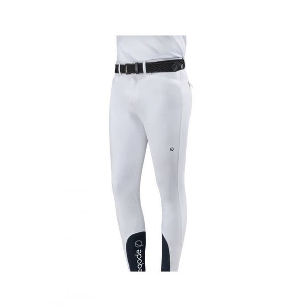 Eqode By Equiline men's knee grip breeches WHITE