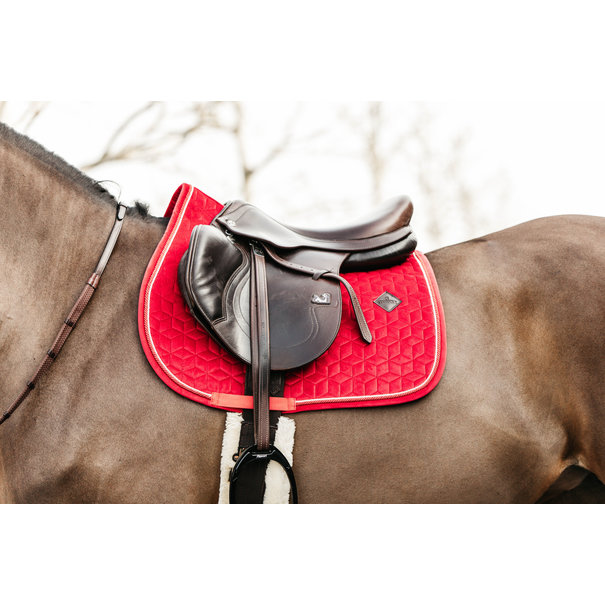 Kentucky Saddle Pad Velvet Red