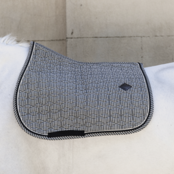 Kentucky Saddle Pad Pied-de-Poule BLACK FVZ
