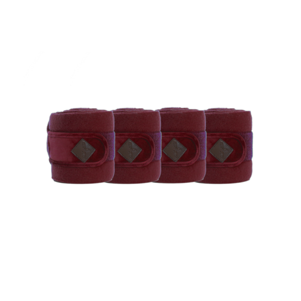 Kentucky Polar fleece bandage velvet Bordeaux FULL