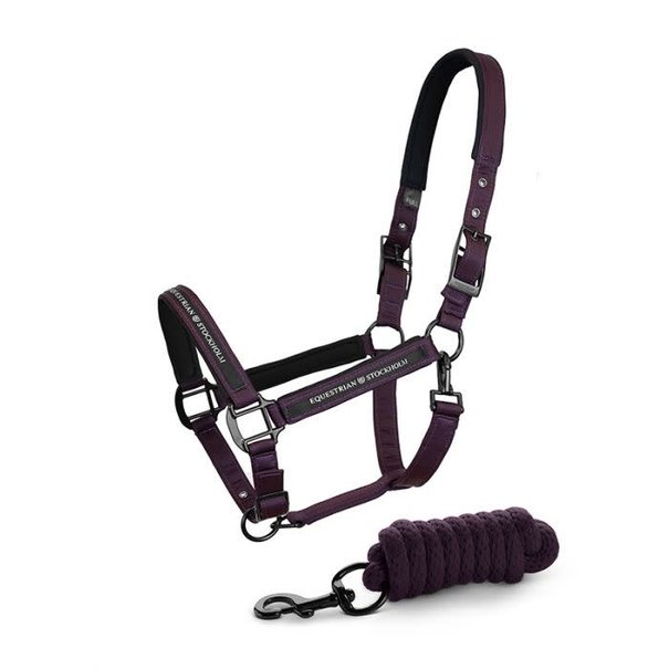 Equestrian Stockholm HALSTER EN TOUW BLACK RAVEN FULL