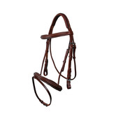 Hoofdstel luxe stiksel Brown COB