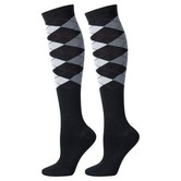 Kousen Argyle Kleur Zwart 41/43