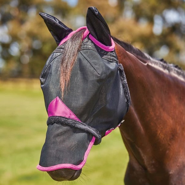 Weatherbeeta WEATHERBEETA COMFITEC DELUXE DUURZAAM GAASMASKER MET OREN EN NEUS