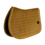 Saddle Pad Velvet Mustard PONY